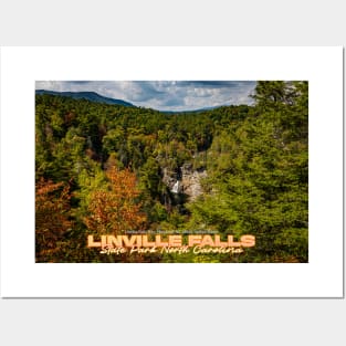 Linville Falls State Park North Carolina Posters and Art